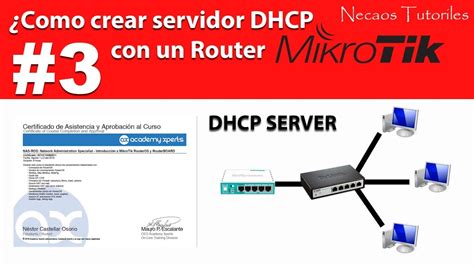 crear dhcp server mikrotik