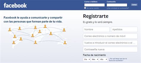 crear perfil de facebook