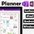 create a digital planner in onenote
