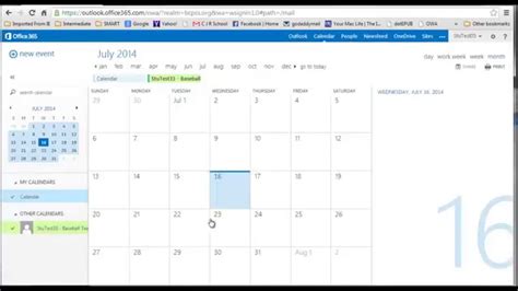 Create A Shared Calendar In Office 365