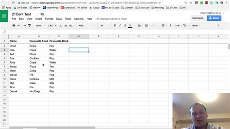 How to create a header row in Google Sheets YouTube