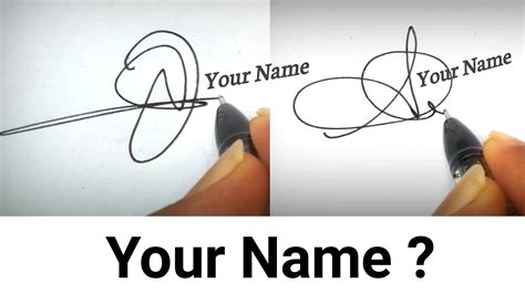 Create a beautiful digital signature of your name by Tianshi Fiverr