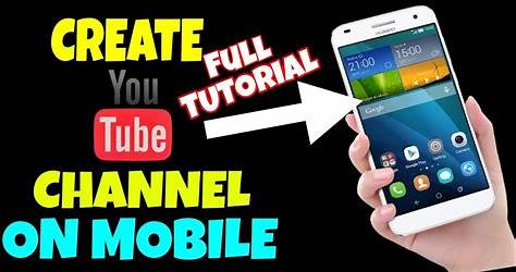 Create Youtube Channel In Mobile