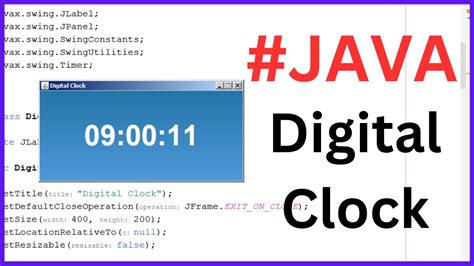 Create A Clock In Java