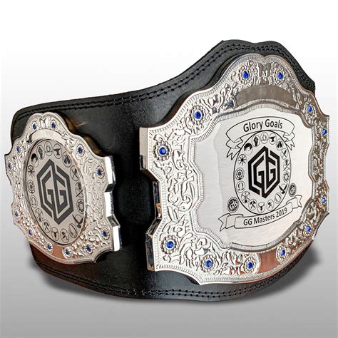 create a custom championship belt