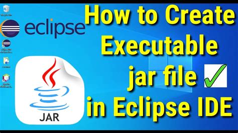 Create A Jar Executable File In Eclipse