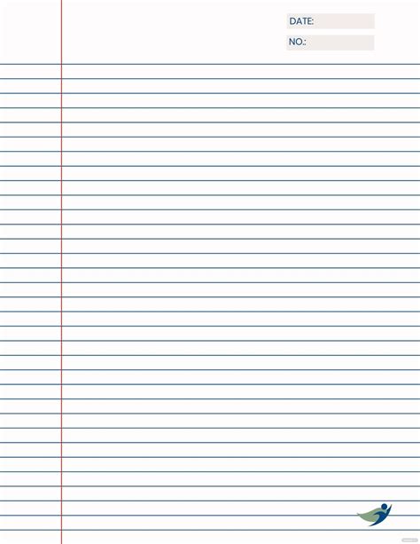Create A Lined Notebook Paper Template In Word