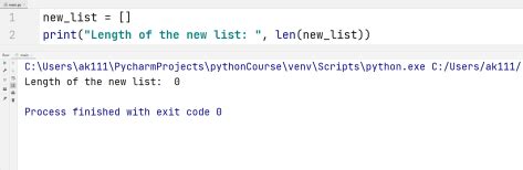 create a list in python with values