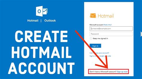 create a new msn live email account