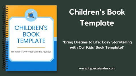Create A Printable Childrens Book