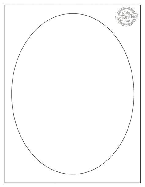 Create A Printable Oval