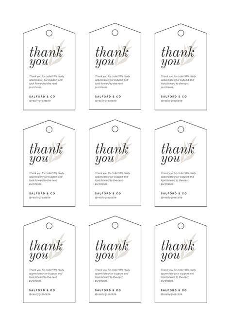 Create A Printable Tag