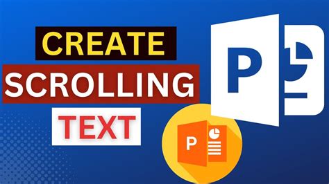 Create A Scroll Box In Powerpoint