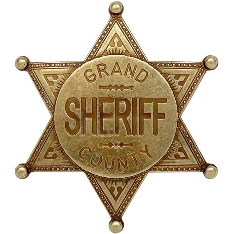 create a sheriff badge