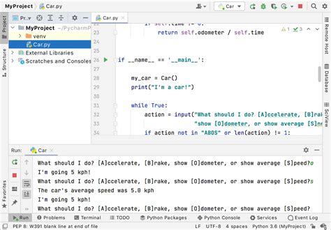 create a simple python project in pycharm