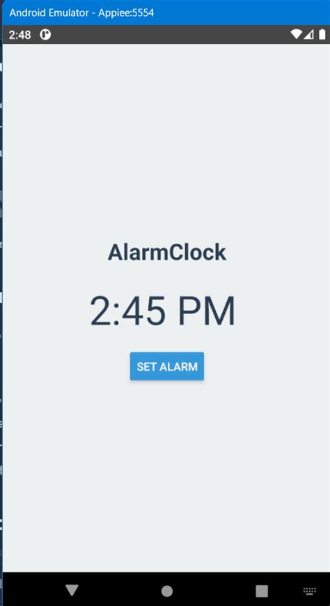 Create Alarm Clock React Native