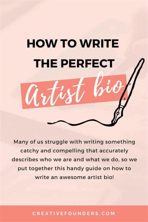 create an artist profile