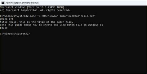 Create Batch File Command Line Parameters