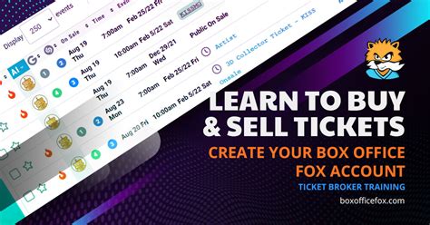 Create Box Office Account