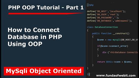 Create Connection To Database Php