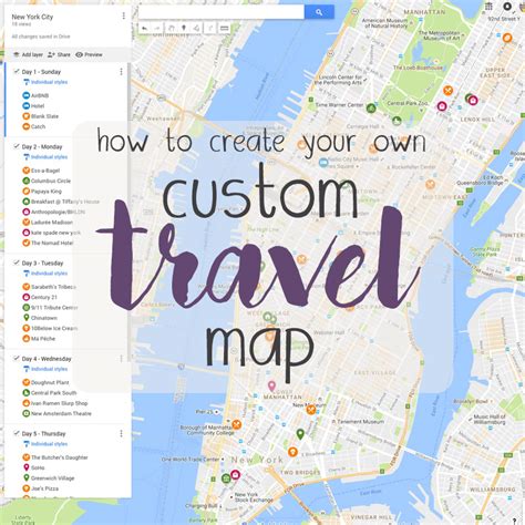 Create Customized Map Printable