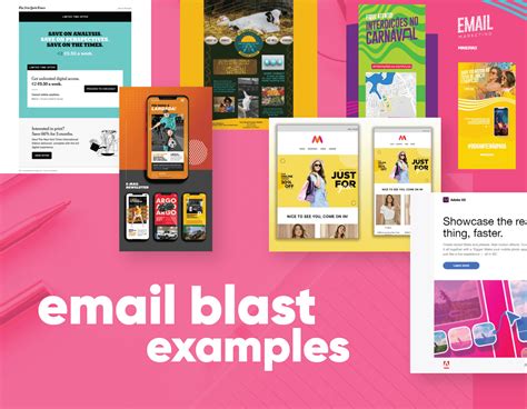 create email blast template