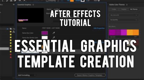 Adobe Premiere Pro Essential Graphics Templates FerisGraphics