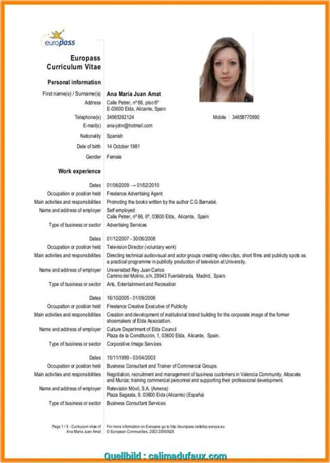 create europass cv online free