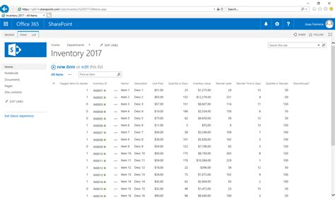 create excel file from sharepoint list