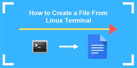Create File By Terminal