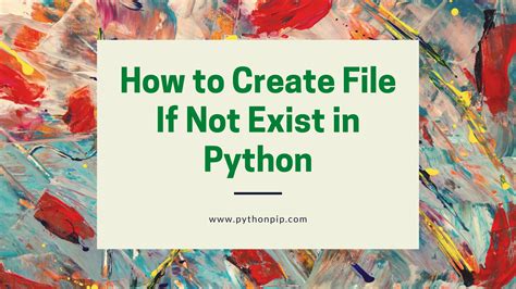 Create File If Not Exist