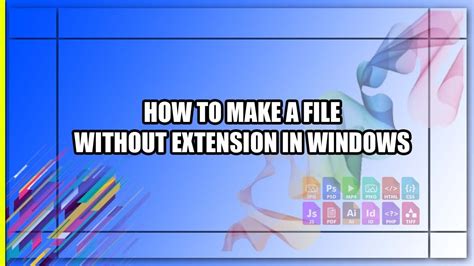 Create File Without Extension C#