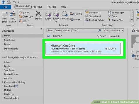 Create Filters In Outlook 