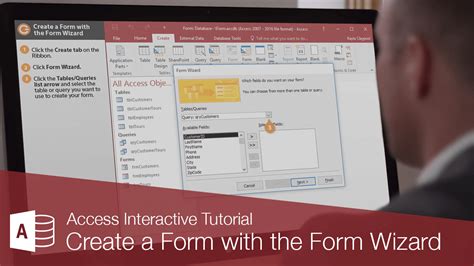 Create Form By Using Wizard