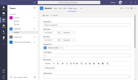 Create Forms Microsoft Teams