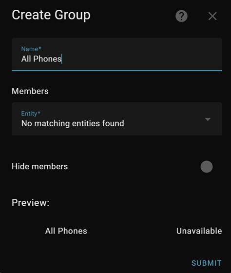 Create Groups Home Assistant