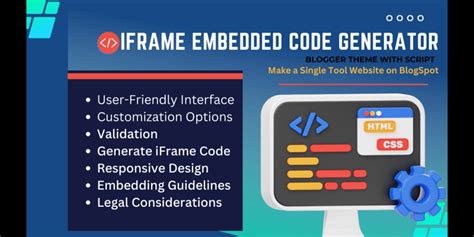 create iframe embed code from url