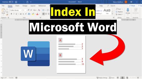 Create Index Table In Word Document