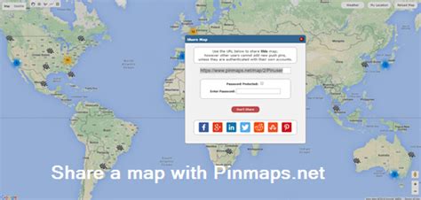 create interactive map with pins