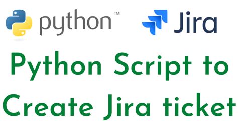 create jira ticket using rest api python