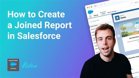 Create Joined Report Salesforce Lightning