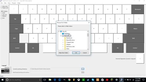 Create Keyboard Layout