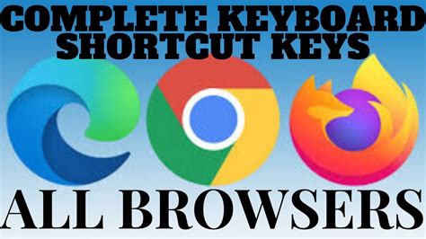 Create Keyboard Shortcut Browser