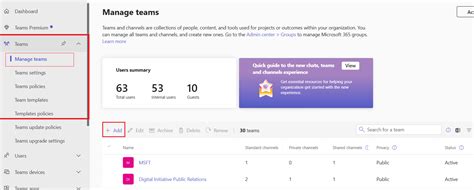 Create Microsoft Teams Programmatically
