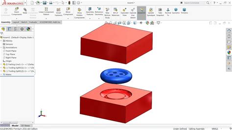 Create Mold Tool In Solidworks