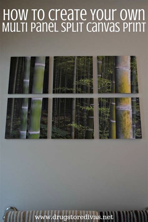 Create Multi Panel Canvas Print