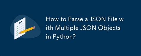 create multiple json object in python