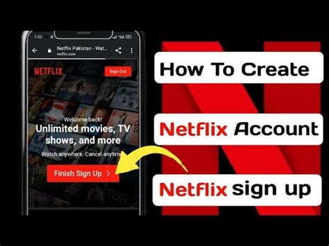 create netflix id