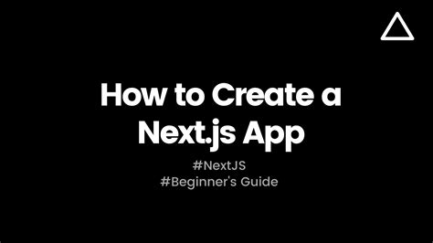 Create Next Js App