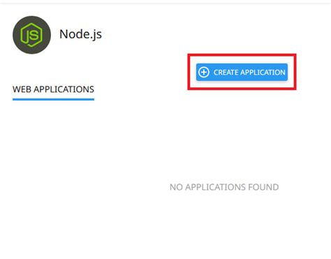 Create Node Js App